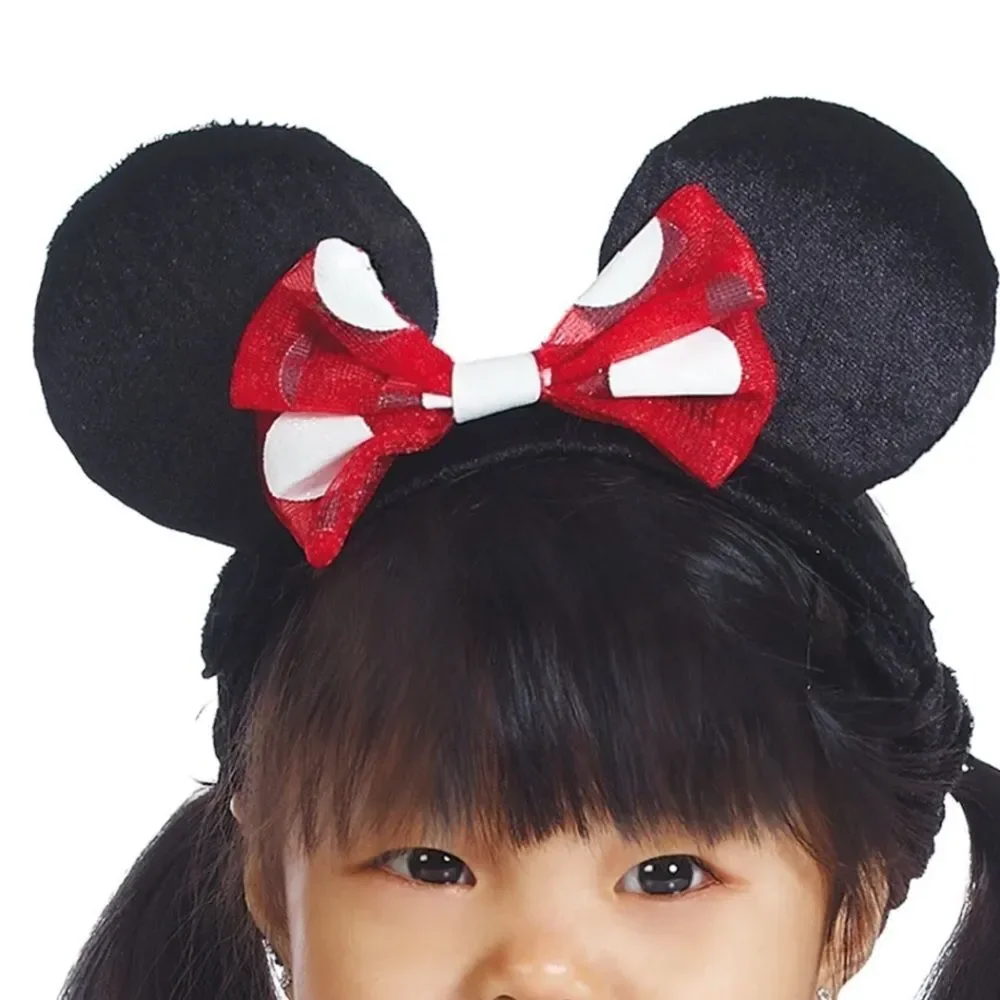Baby Infant Disney Minnie Mouse Costume Red Polka Dot Size 6-12M